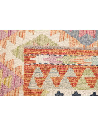 Kilim 97x206 Cm Kilim, Afghanistan, Lana Cardata A Mano Con