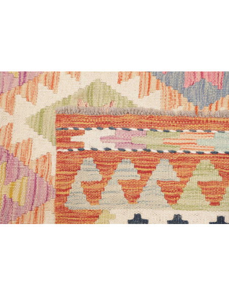 Kilim 97x206 Cm Kilim, Afghanistan, Hand-carded Wool With