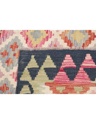 Kilim 104x197 Cm Kilim, Afghanistan, Hand-carded Wool (warp: