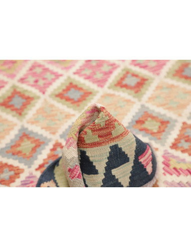 Kilim 104x197 Cm Kilim, Afghanistan, Hand-carded Wool (warp: