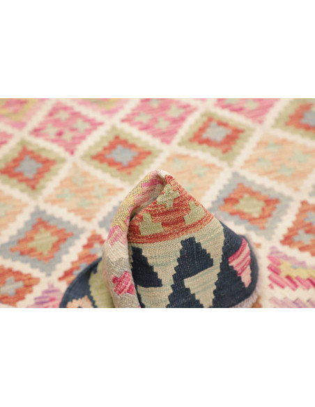 Kilim 104x197 Cm Kilim, Afghanistan, Hand-carded Wool (warp: