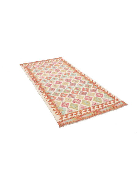 Kilim 102x201 Cm Kilim Afghanistan Lana Cardata A Mano 0.3