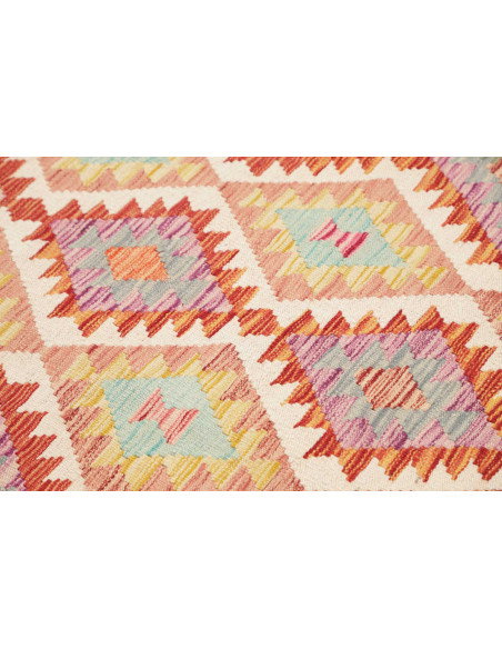 Kilim 100x196 Cm Kilim Afghanistan Hand-carded Wool (warp: