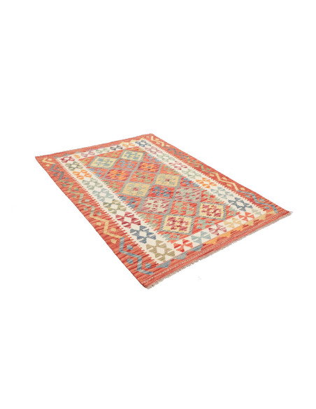 Kilim 128x170 Cm Kilim Afghanistan Lana Cardata A Mano