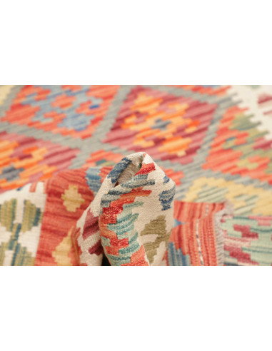 Kilim 128x170 Cm Kilim Afghanistan Lana Cardata A Mano