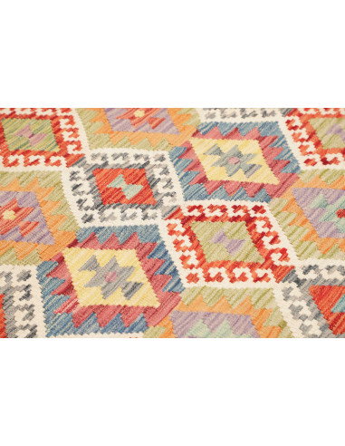 Kilim 127x176 Cm Kilim, Afghanistan, Lana Cardata A Mano