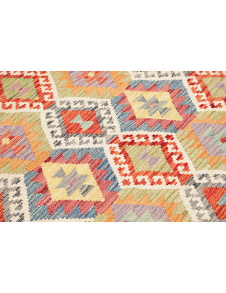 Kilim 127x176 Cm Kilim, Afghanistan, Lana Cardata A Mano