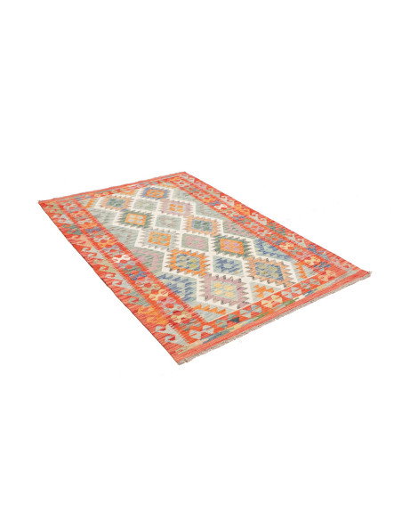 Kilim 123x180 Cm Kilim, Afghanistan, Hand-carded Wool (warp: