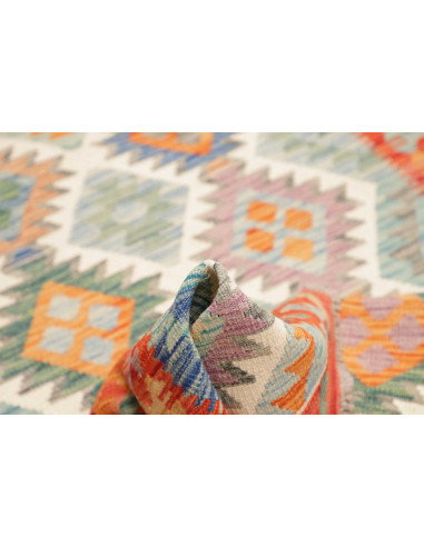 Kilim 123x180 Cm Kilim, Afghanistan, Hand-carded Wool (warp: