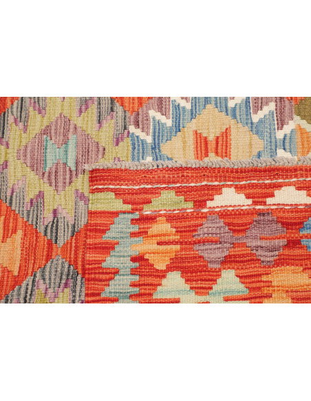 Kilim 122x181 Cm Kilim Afghanistan Lana Cardata A Mano