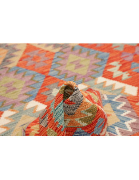 Kilim 122x181 Cm Kilim Afghanistan Hand-carded Wool (warp: