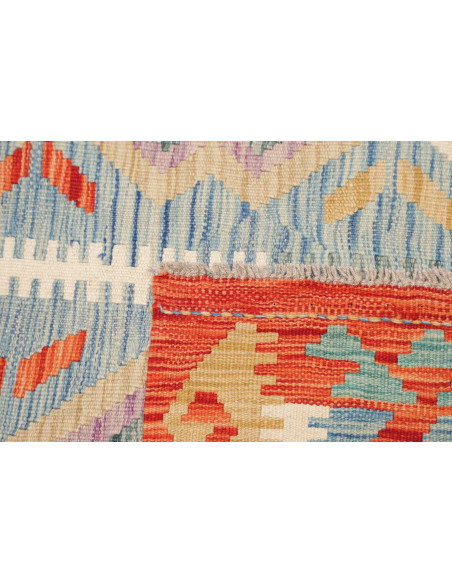 Kilim 123x180 Cm Kilim Afghanistan, Hand-carded Wool (warp: