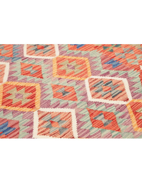 Kilim 126x176 Cm Kilim, Afghanistan, Lana Cardata A Mano,