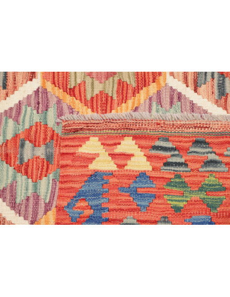 Kilim 126x176 Cm Kilim, Afghanistan, Hand-carded Wool, 0.3