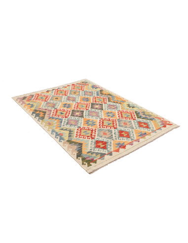 Kilim 123x172 Cm Kilim Afghanistan Lana Cardata A Mano