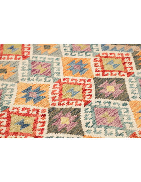Kilim 123x172 Cm Kilim Afghanistan Hand-carded Wool (warp: