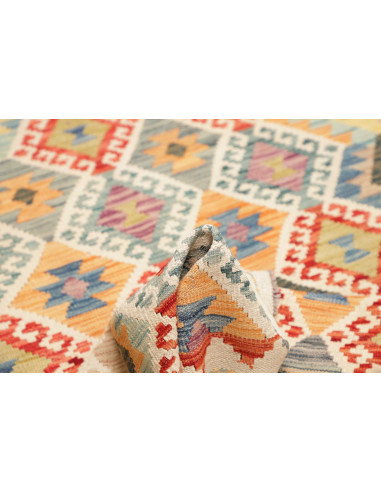 Kilim 123x172 Cm Kilim Afghanistan Hand-carded Wool (warp: