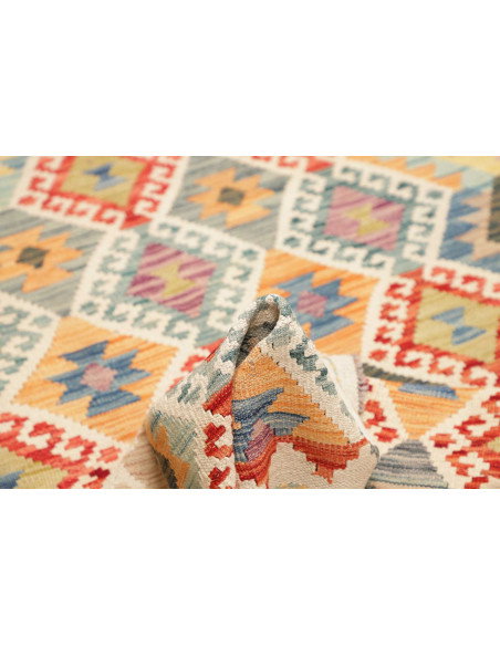 Kilim 123x172 Cm Kilim Afghanistan Lana Cardata A Mano