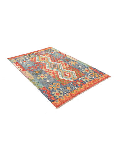 Kilim 127x182 Cm Kilim, Afghanistan, Lana Cardata A Mano