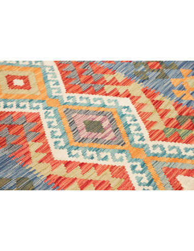 Kilim 127x182 Cm Kilim, Afghanistan, Lana Cardata A Mano