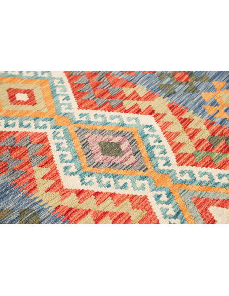Kilim 127x182 Cm Kilim, Afghanistan, Lana Cardata A Mano