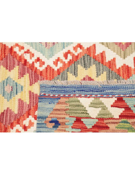 Kilim 125x175 Cm Kilim, Afghanistan, Lana Cardata A Mano