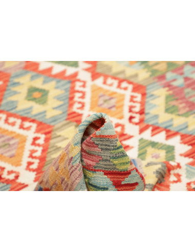 Kilim 125x175 Cm Kilim, Afghanistan, Lana Cardata A Mano