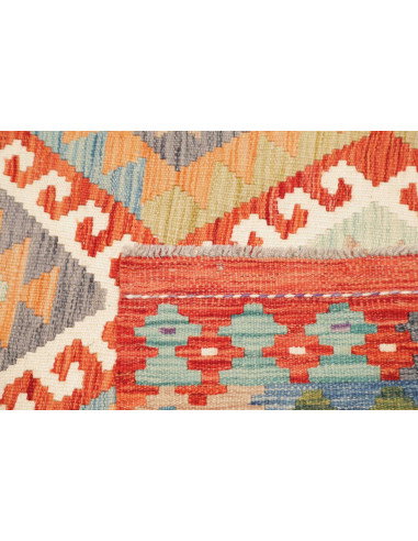 Kilim 123x173 Cm Kilim Afghanistan Hand-carded Wool (warp