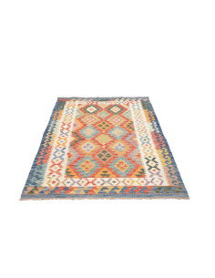 Kilim 123x182 Cm Kilim Afghanistan, Hand-carded Wool (warp: 2