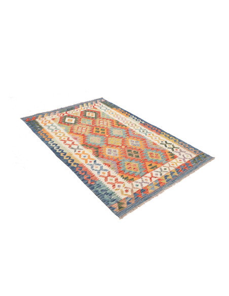 Kilim 123x182 Cm Kilim Afghanistan, Hand-carded Wool (warp: