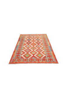 Kilim 123x184 Cm Kilim Afghanistan, Lana Cardata A Mano, 2