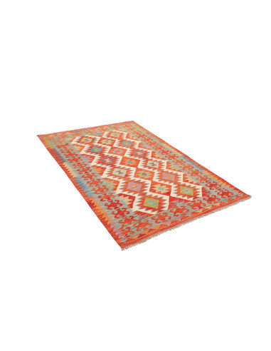 Kilim 123x184 Cm Kilim Afghanistan, Lana Cardata A Mano,