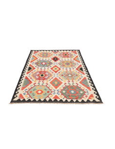 Kilim 123x182 Cm Kilim, Afghanistan, Lana Cardata A Mano 2