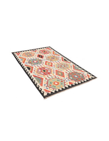 Kilim 123x182 Cm Kilim, Afghanistan, Lana Cardata A Mano