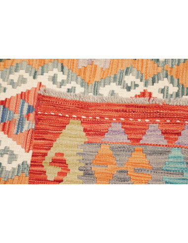 Kilim 124x183 Cm Kilim Afghanistan Hand-carded Wool (warp: