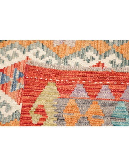 Kilim 124x183 Cm Kilim Afghanistan Hand-carded Wool (warp: