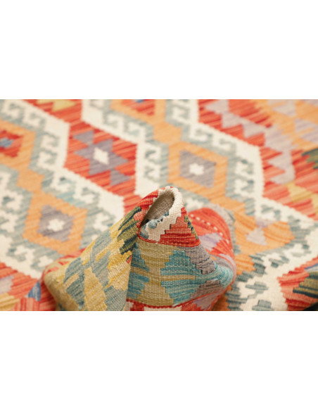 Kilim 124x183 Cm Kilim Afghanistan Hand-carded Wool (warp: