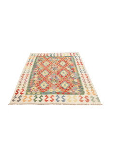 Kilim 127x178 Cm Kilim, Afghanistan, Lana Cardata A Mano 2