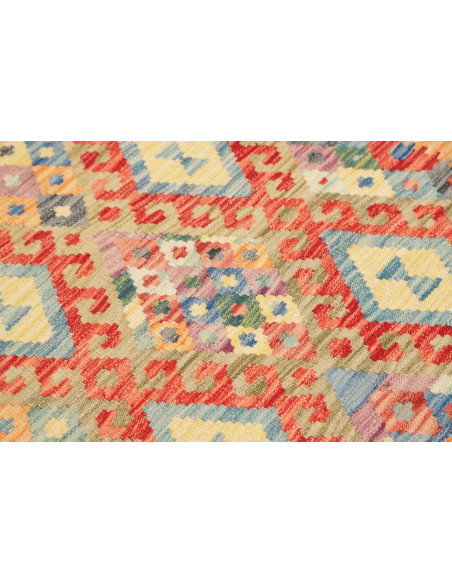 Kilim 127x178 Cm Kilim, Afghanistan, Hand-carded Wool (warp: