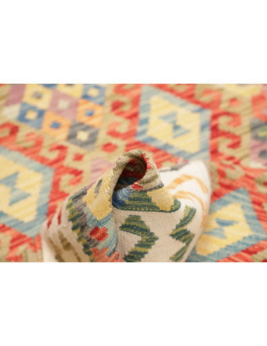 Kilim 127x178 Cm Kilim, Afghanistan, Hand-carded Wool (warp: