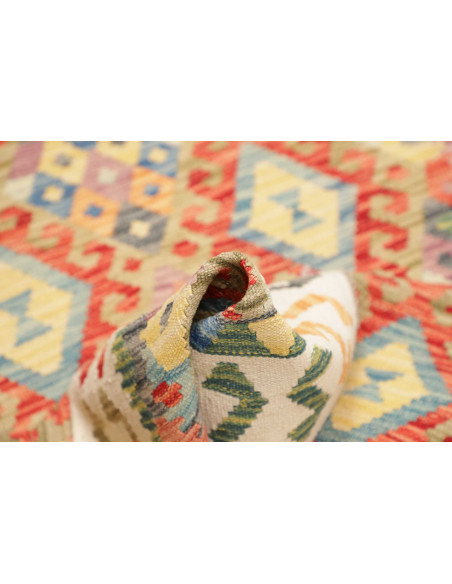 Kilim 127x178 Cm Kilim, Afghanistan, Hand-carded Wool (warp: