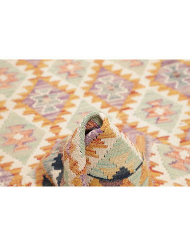 Kilim 114x176 Cm Kilim, Afghanistan, Lana Cardata A Mano