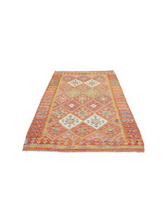 Kilim 122x208 Cm Kilim Afghanistan Hand-carded Wool 0.3 Cm 2