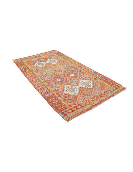 Kilim 122x208 Cm Kilim Afghanistan Lana Cardata A Mano 0.3
