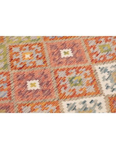 Kilim 122x208 Cm Kilim Afghanistan Hand-carded Wool 0.3 Cm