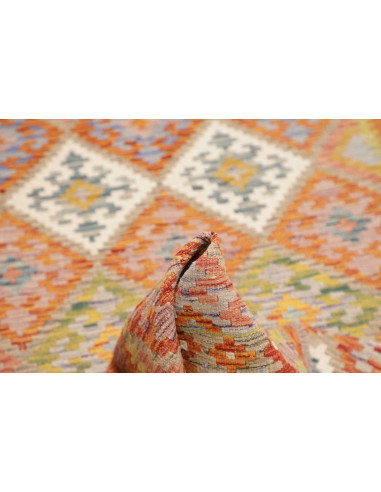 Kilim 122x208 Cm Kilim Afghanistan Lana Cardata A Mano 0.3