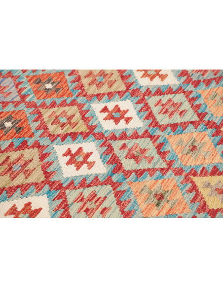 Kilim 134x191 Cm Kilim, Afghanistan, Lana Cardata A Mano