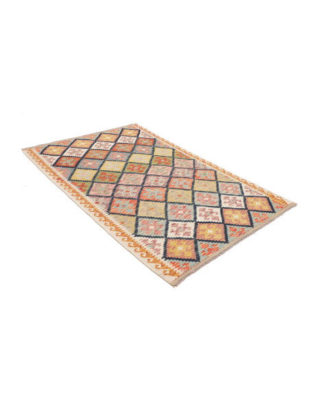 Kilim 127x185 Cm Kilim, Afghanistan, Lana Cardata A Mano,