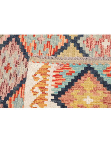 Kilim 127x185 Cm Kilim, Afghanistan, Lana Cardata A Mano,