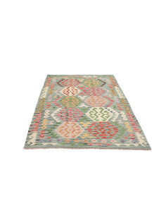Kilim 128x181 Cm Kilim, Afghanistan, Lana Cardata A Mano 2